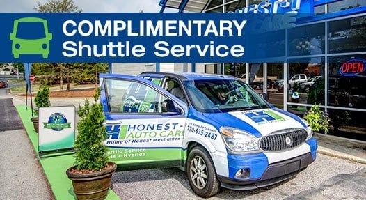 Honest-1 Auto Care - shuttle